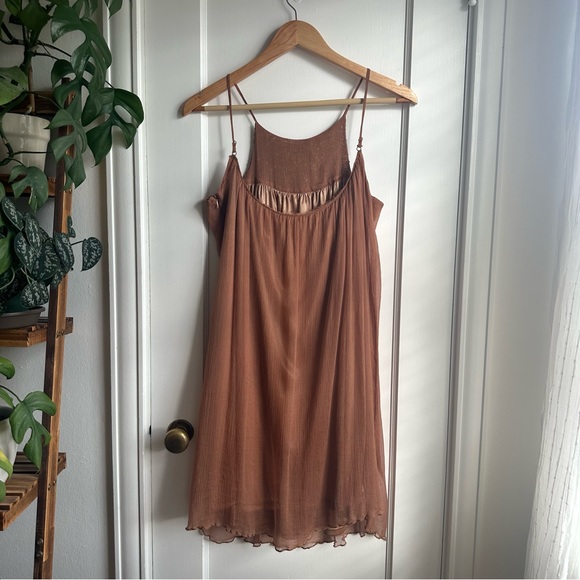 Sequined Silk Flapper Style Dress - Picture 3 of 7